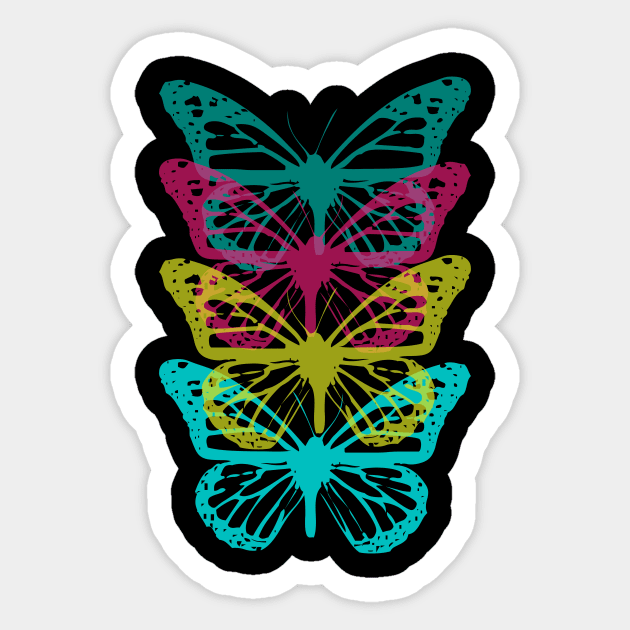 Butterflies Sticker by fromherotozero